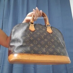 Louis Vuitton Brown Monogram Handbag